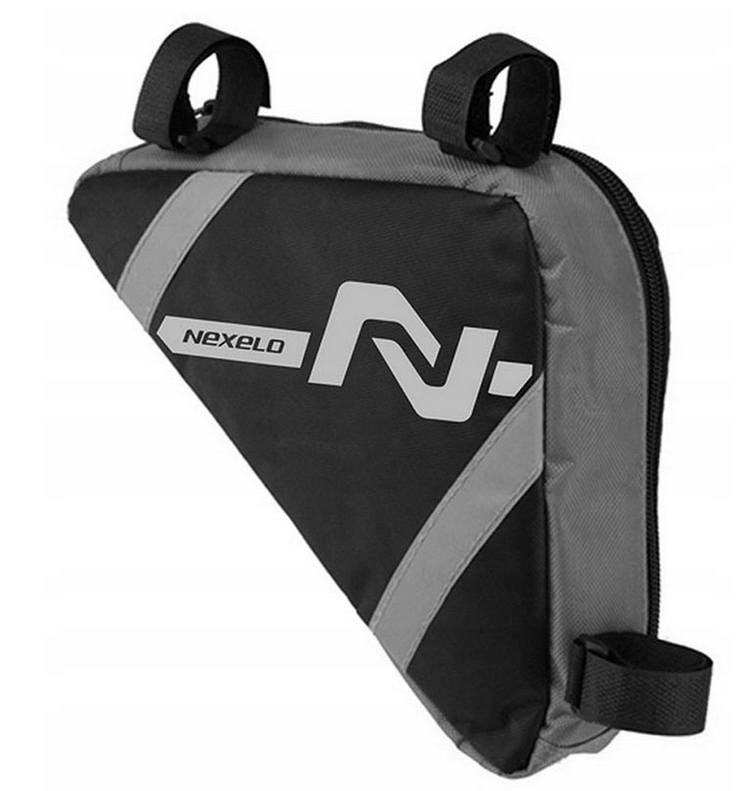 Torba sakwa rowerowa na rame Nexelo trójkątna