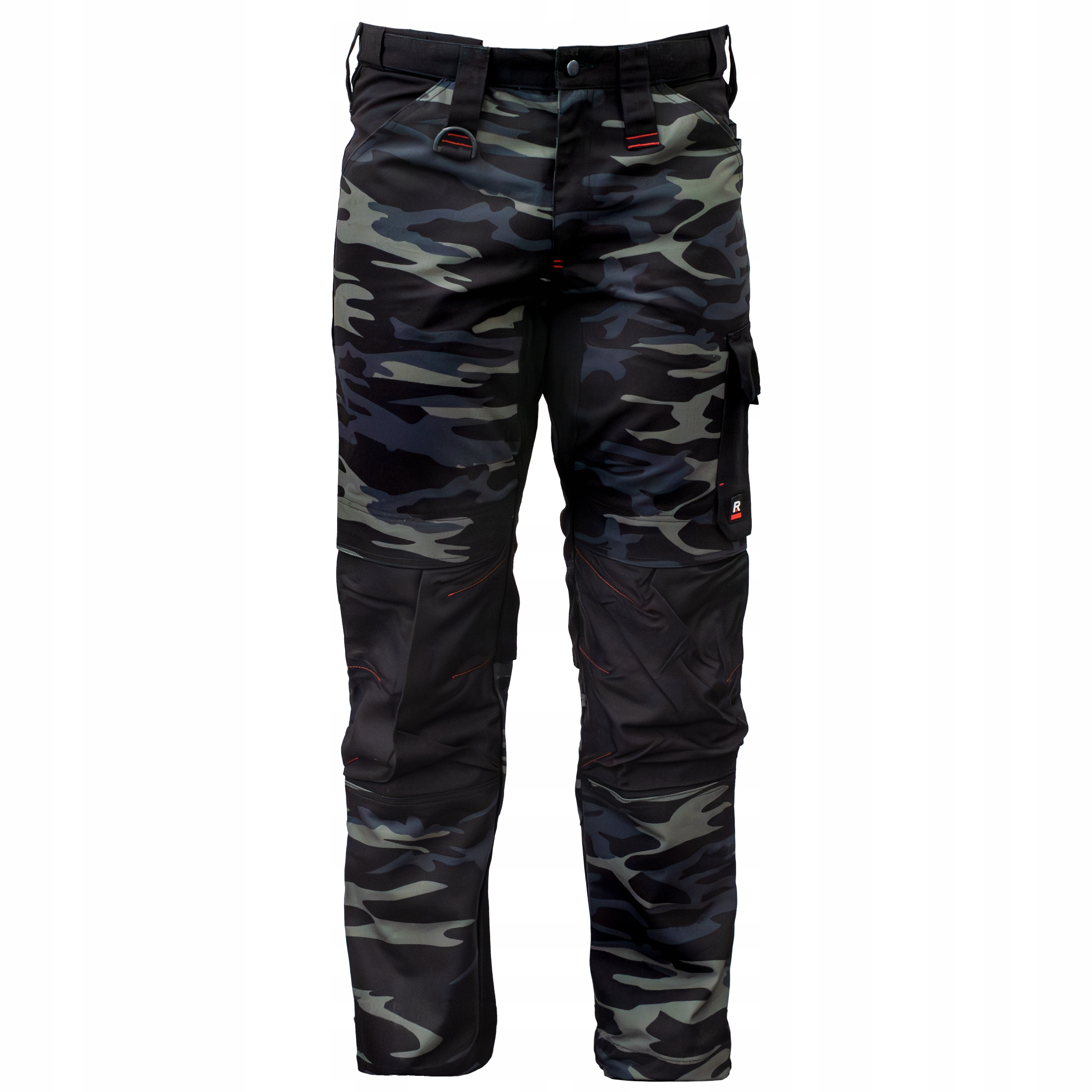 SPODNIE ROBOCZE MĘSKIE MORO ELASTYCZNY KROK MOCNE BOJÓWKI WZMACNIANE STRECH Kod producenta W09C250