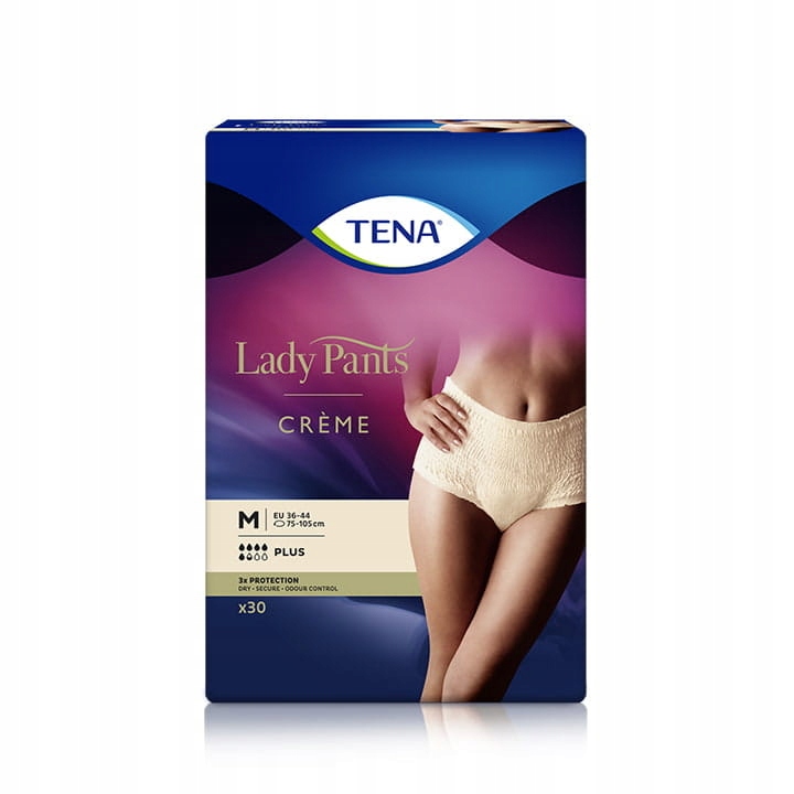 Bielizna chłonna TENA Lady Pants Plus Creme M 30