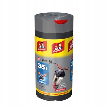 

Jan Niezbędny Worki LD Magnum z taśmą 35l 50 szt.