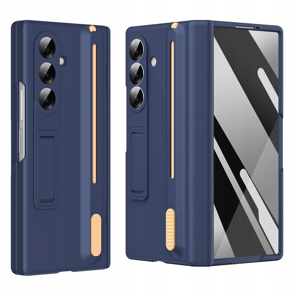 Pouzdro pro Galaxy Z Fold7 5G s perem a sklem na vnější displej, kryt