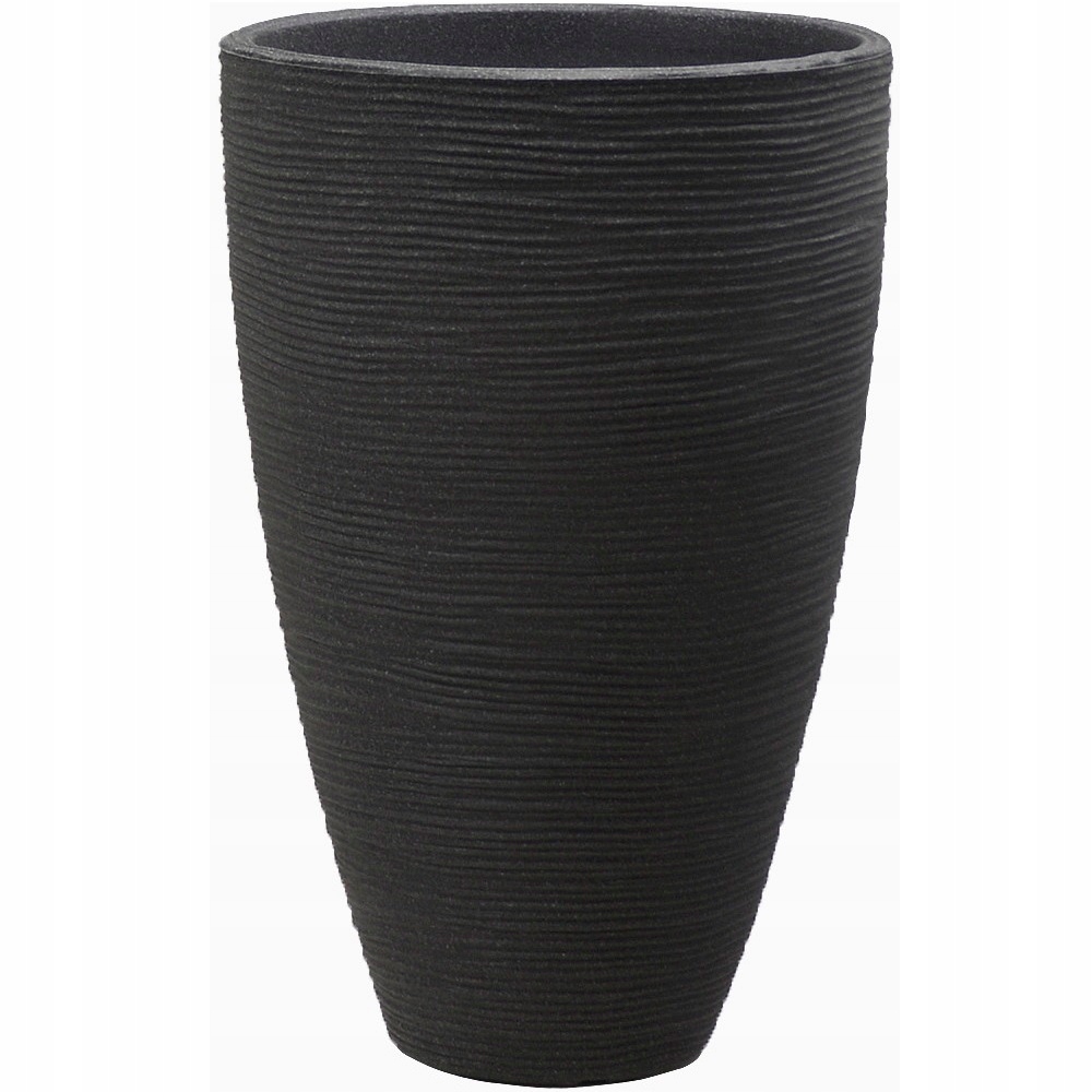 

90228 Doniczka Donica Ryflowana Okrągła 28 x 43 CM