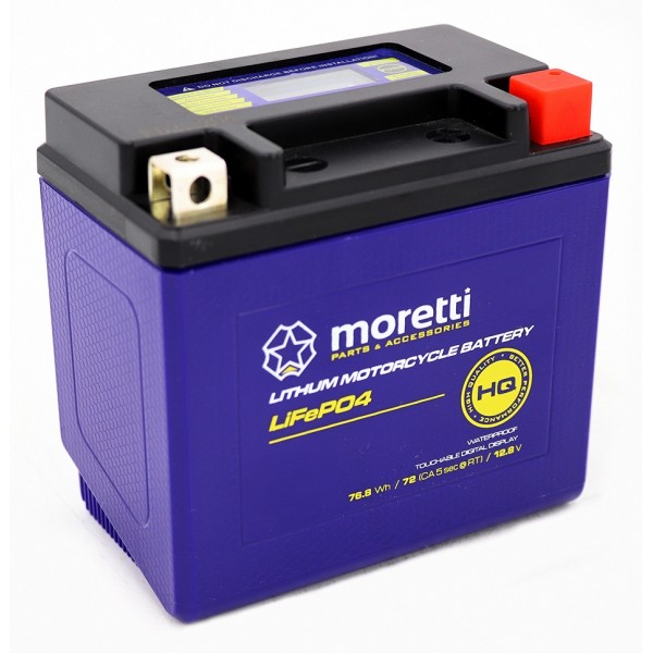 Akumulator Moretti MFPX5L / YTX5L 76.8Wh LIFEPO4
