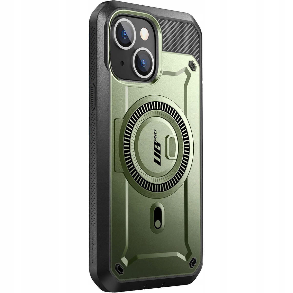 Pouzdro pancéřové Supcase pro iPhone 15, MagSafe, hybridní ochranné pouzdro, kryt