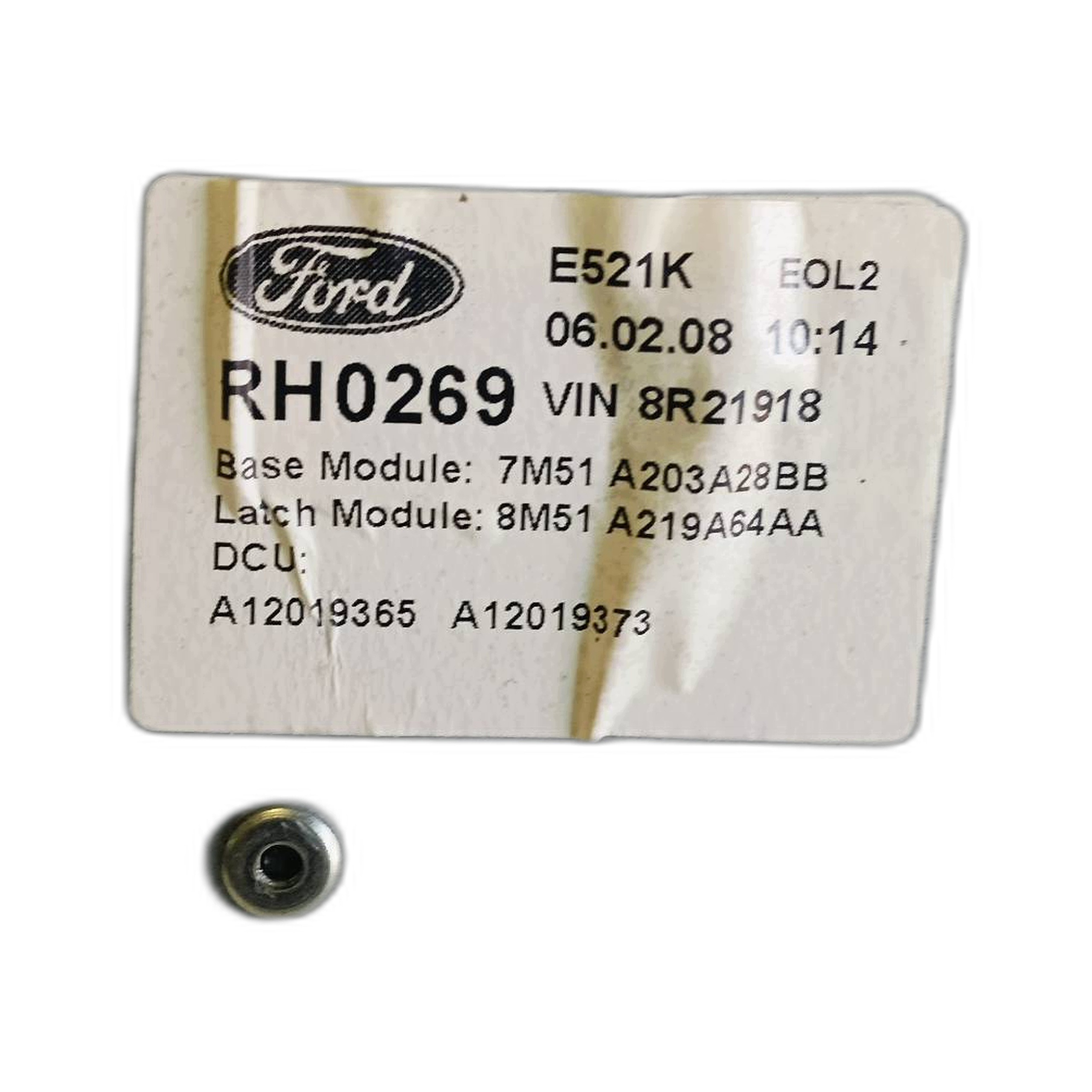 mechanism windows electrical right front FORD Focus MK2 Lift 7M51A203A28BB