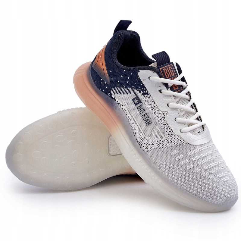 Pánské Sportovní Boty Hi-poly System Big Star NN174474 Námořnická Modrá 43