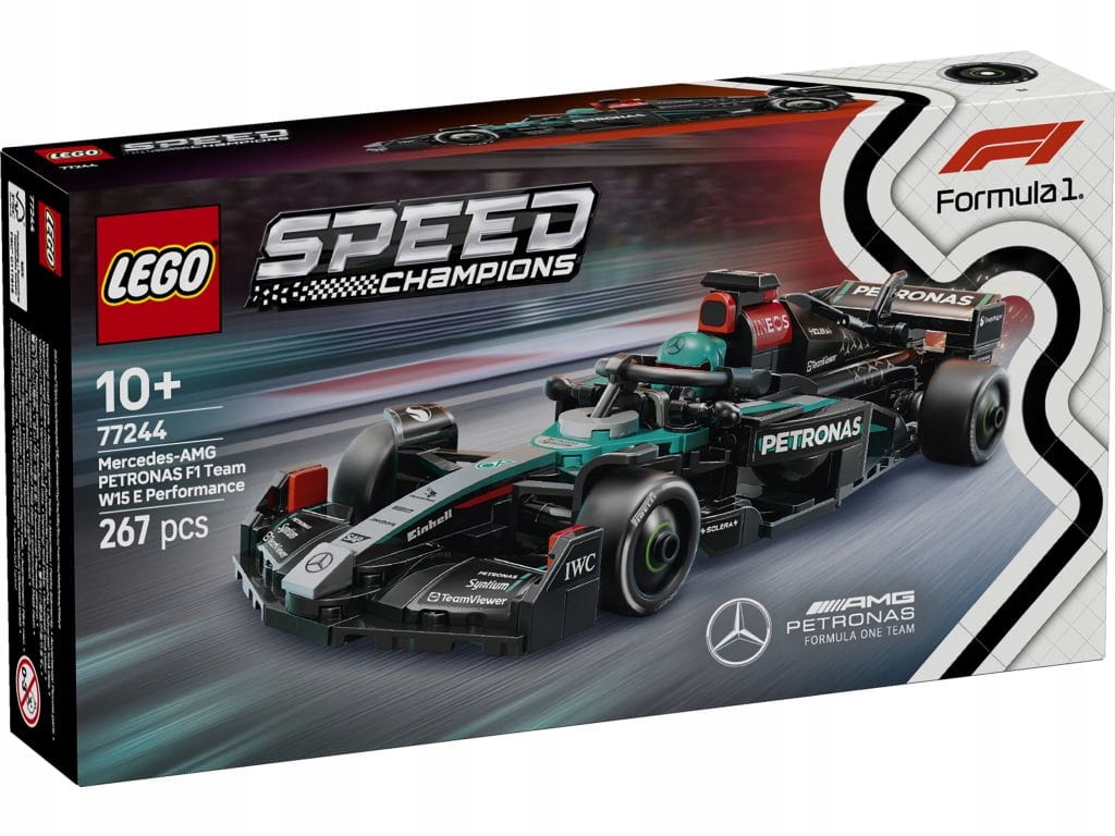 Lego 77244 Speed Champions F1 Formule Mercedes-AMG W15 77244