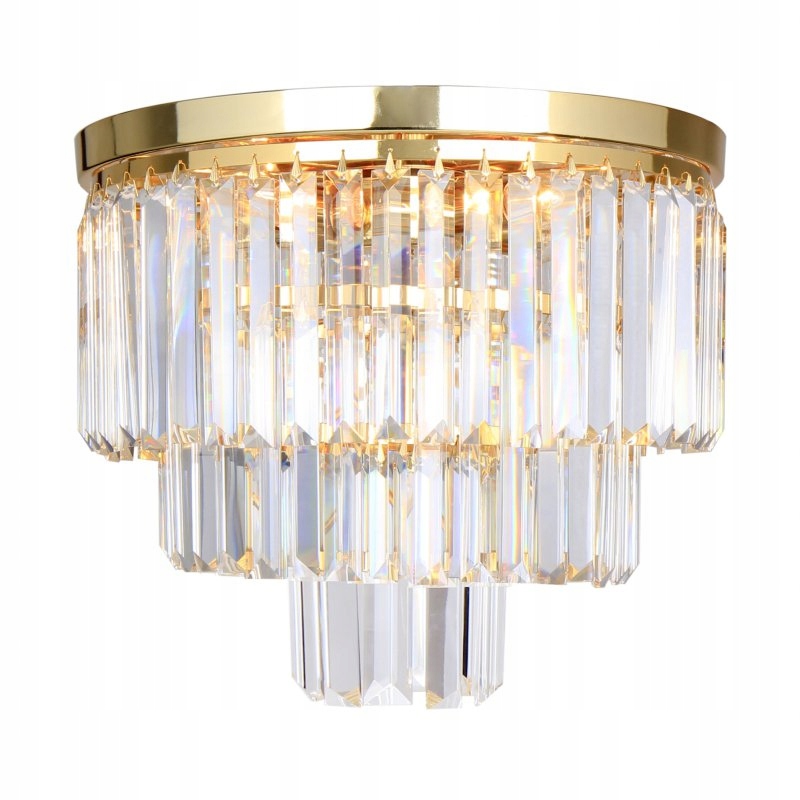 LAMPA GLAMOUR ŻYRANDOL KRYSZTAŁOWY DO SALONU SYPIALNI AMEDEO ZUMALINE