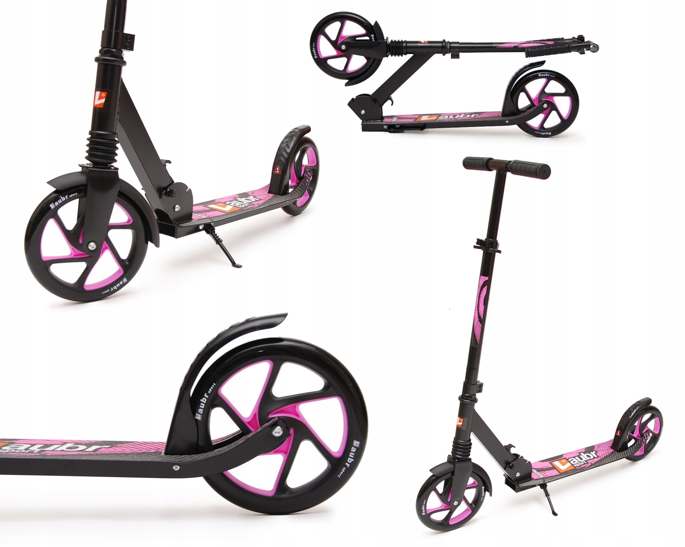 Hulajnoga Rhino violet fioletowy 2 Duże Koła