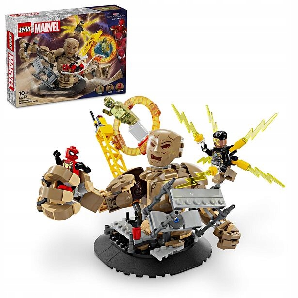 Lego Marvel 76280 Spider-Man vs. Sandman: Poslední bitva