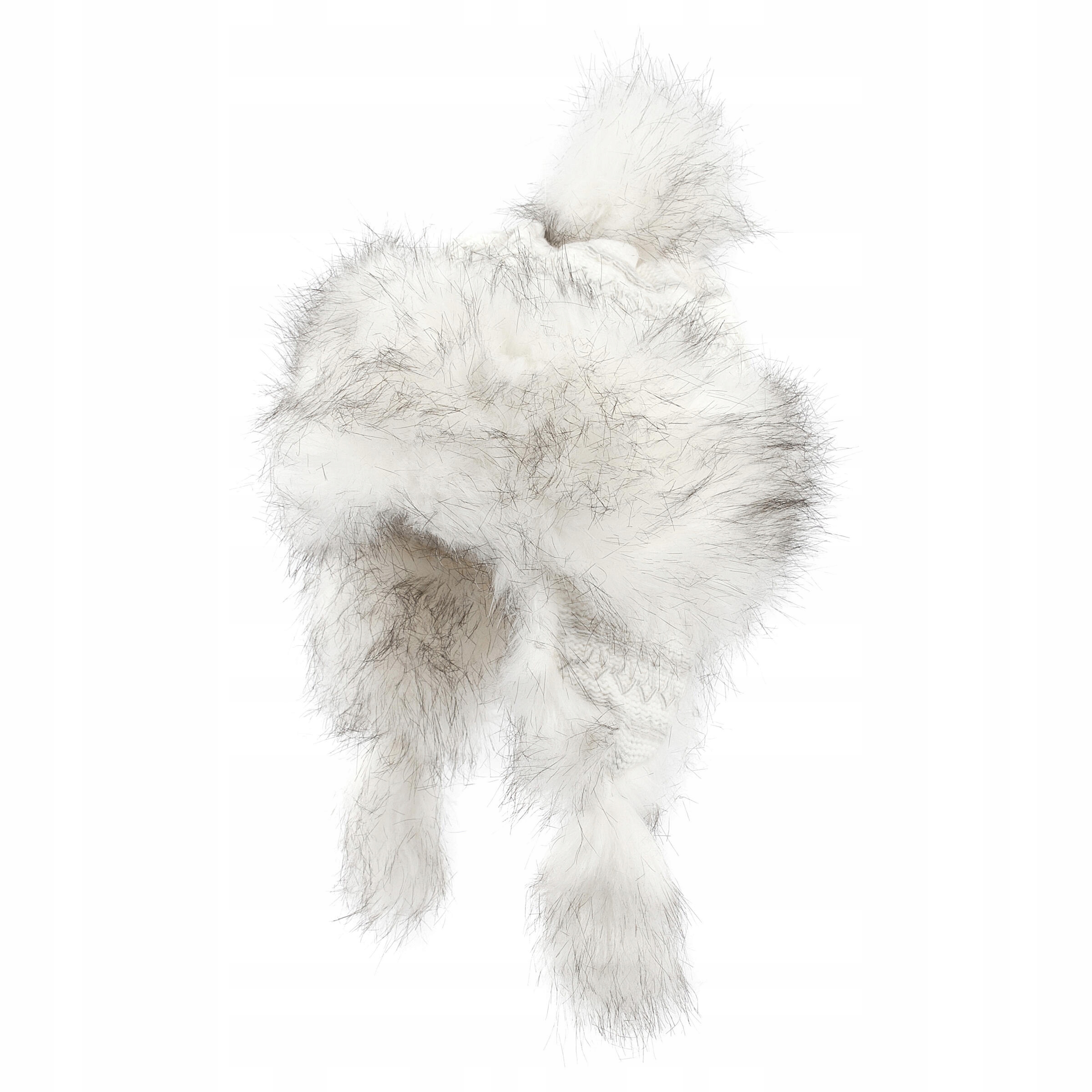 W211B CZAPKA ZIMOWA CIEPŁA MONGOŁKA BAJKA KREMOWA