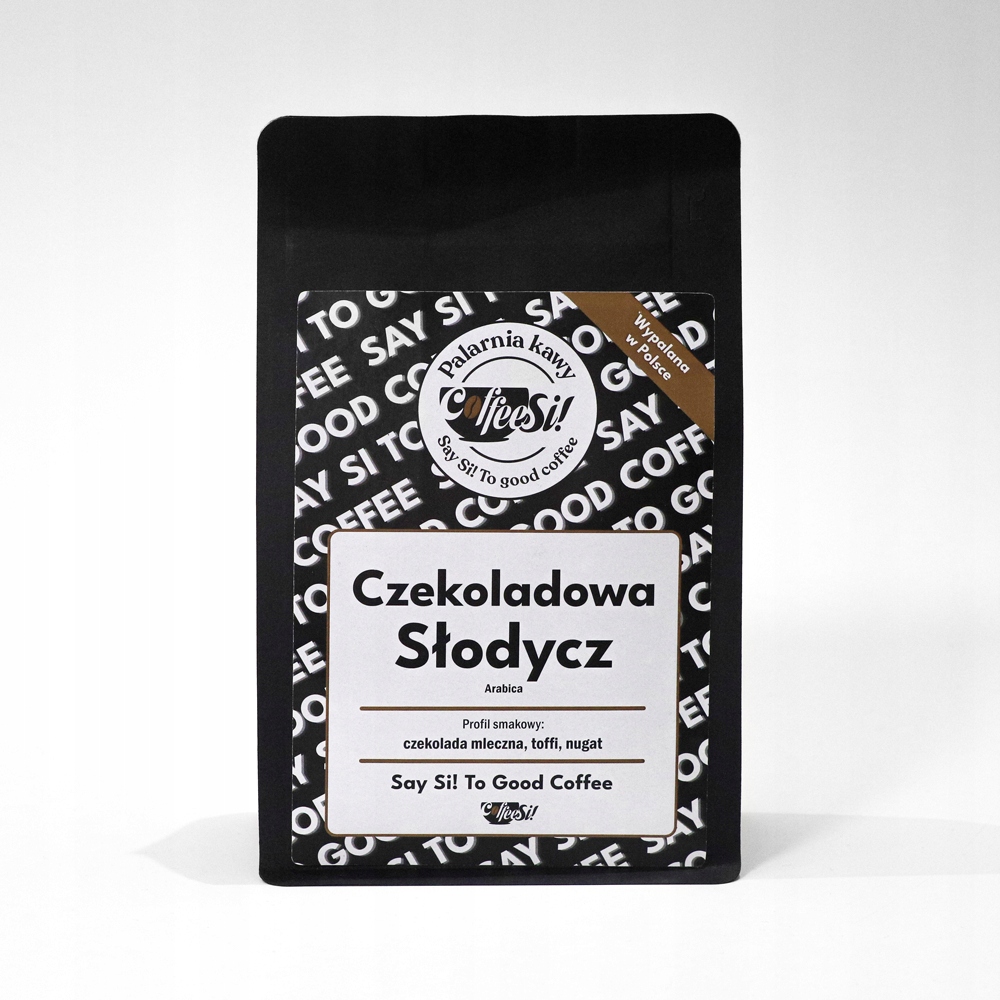 Levně Káva zrnková 1 kg Čokoládová sladkost čerstvě pražená do kávovaru