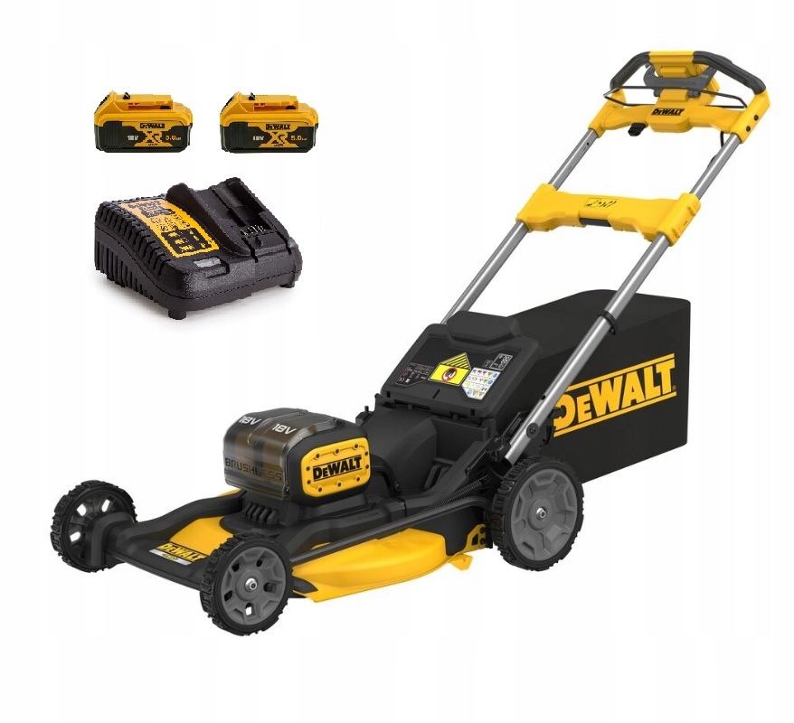 Kosiarka akumulatorowa z napędem DeWalt DCMWSP156 18V 5AH Zestaw na baterie