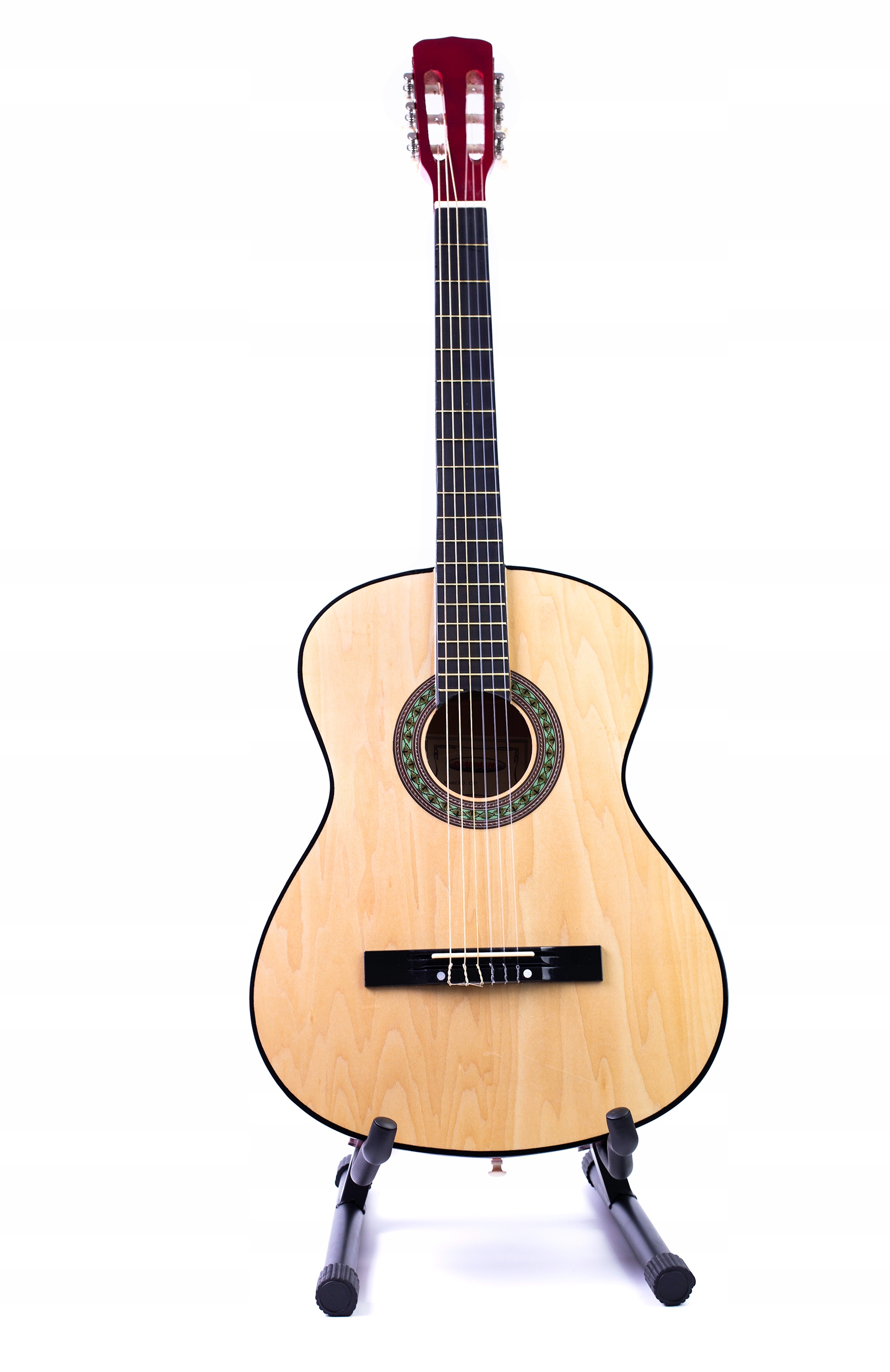 GITARA KLASYCZNA AKUSTYCZNA 4/4 DLA POCZĄTKUJĄCYCH Wersja Praworęczna