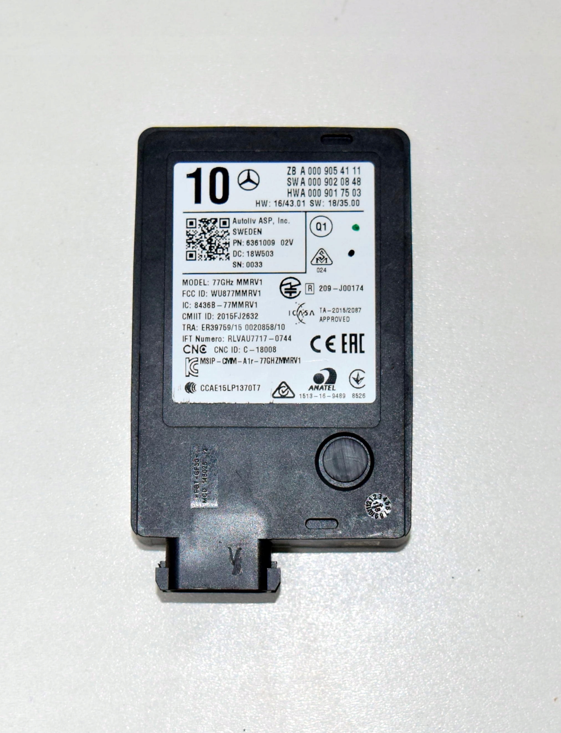 A0009054111 - MERCEDES DISTRONIC РАДАР ВІДСТАНЬ МОДУЛЬ