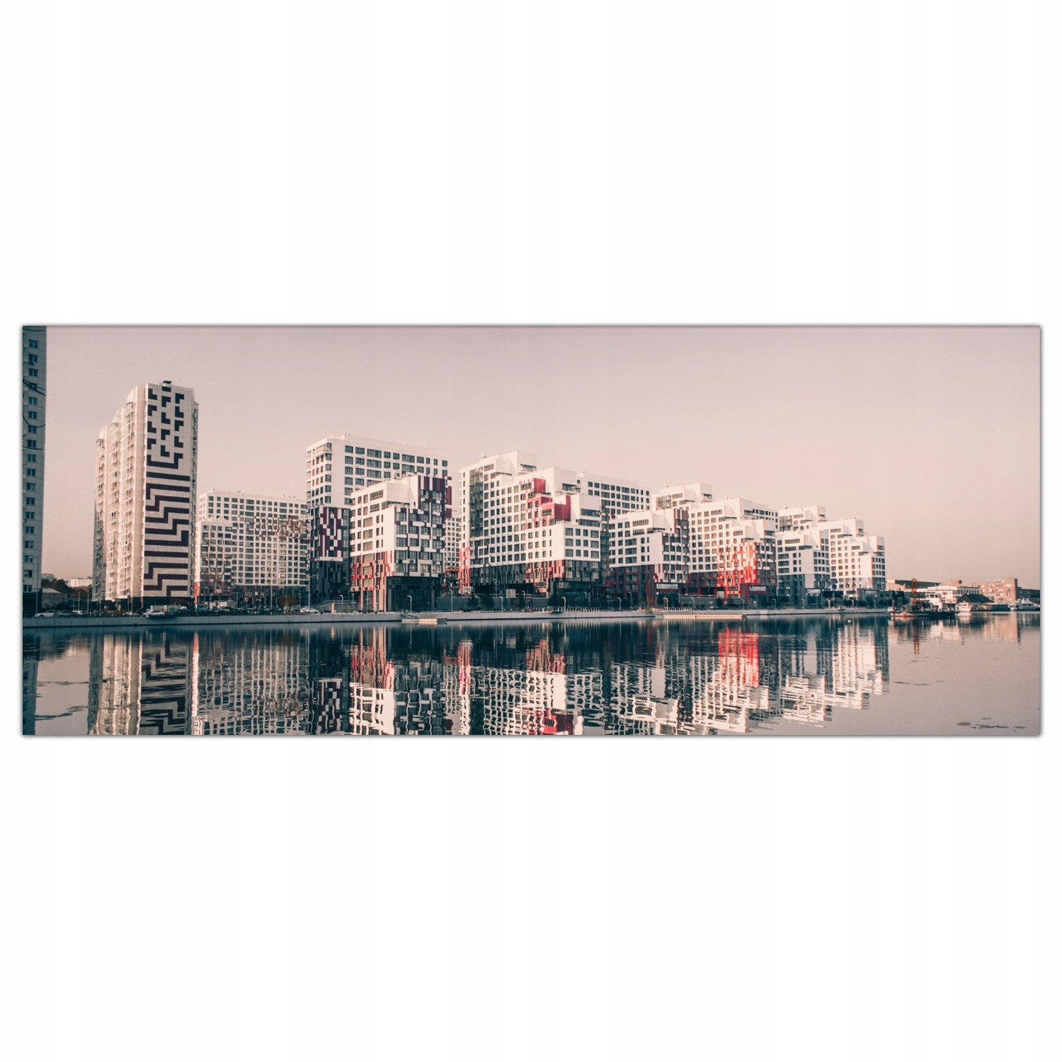 Moskva Architektura 125x50 Tvrzené sklo lacobel