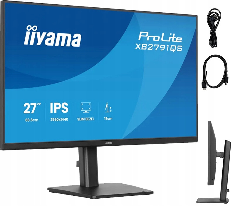 Monitor iiyama ProLite XB2791QS-B1 27" Wqhd Ips Led 1ms Hdmi,