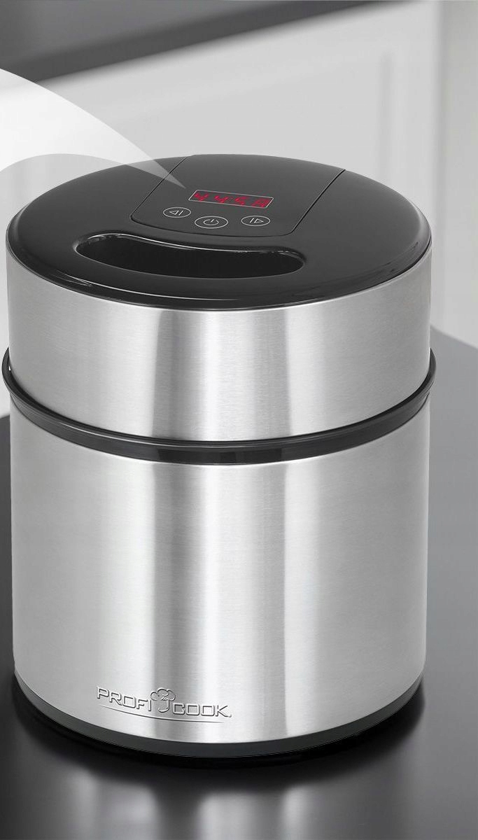 LODZIARKA URZĄDZENIE AUTOMAT DO LODÓW JOGURTÓW INOX STAL PROFICOOK Model PC-ICM 1140