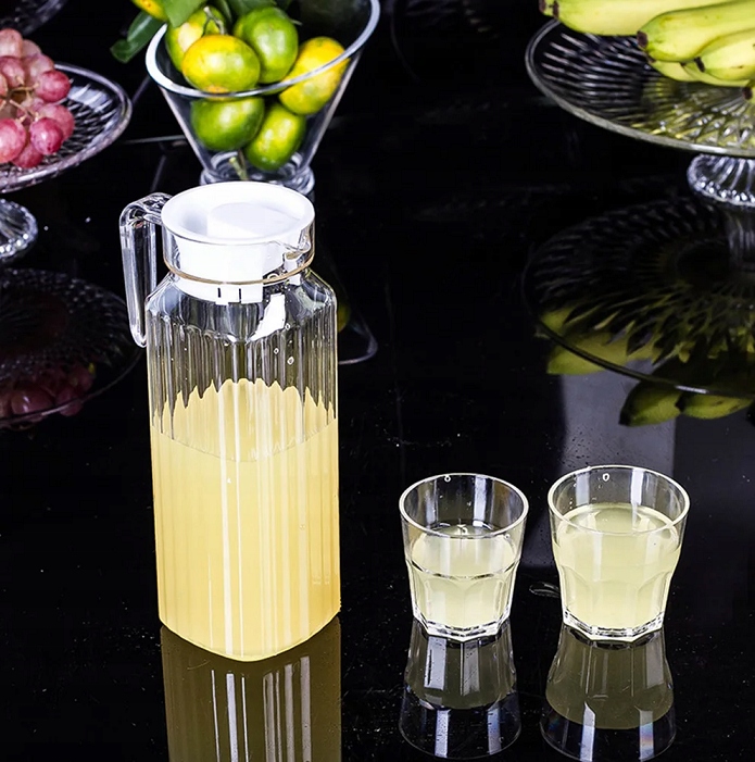 DZBANEK Z POKRYWKĄ NA WODE SOK LEMONIADĘ SZKLANY 1,1L Marka Orion