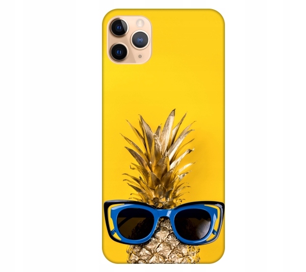

Etui pokrowiec do iPhone 11 Pro Max Ananas w okula