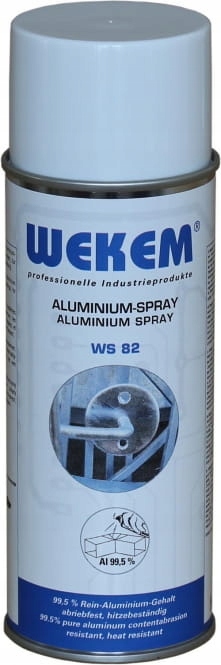 CHROM ALUMINIUM SPRAY Ochrona Antykorozyjna Żaroodporna Do Metalu 400ml