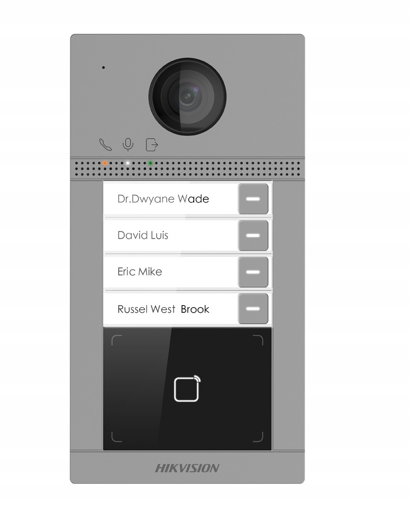 Bránový panel Hikvision DS-KV8413-WME1 (C)/Surface Videovrátnik 4 priestory