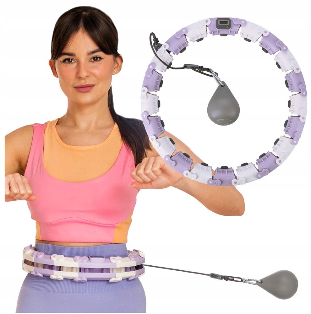 

Hula Hop Hoop Odchudzające Masujące Z Obciążeniem
