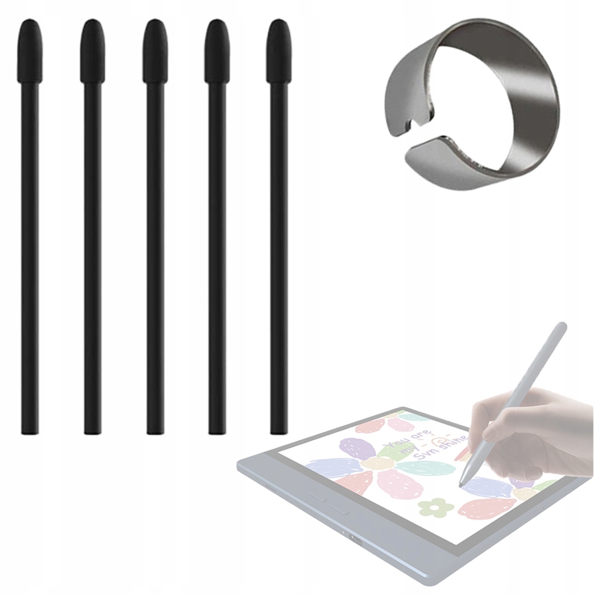 Bigme 5 x Výměnná koncovka pro pero čtečky e-knih B7 klip