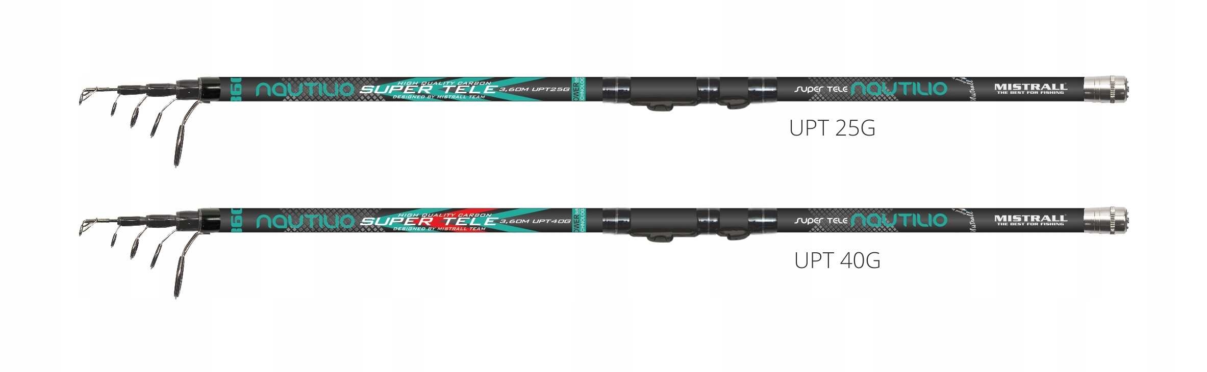 Wędka Mistrall Nautilio Tele 3,90m 40g