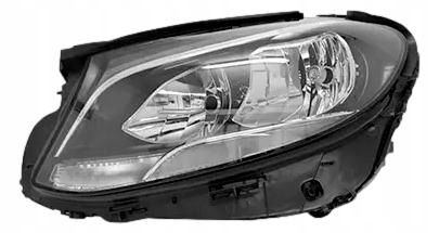 Mercedes E-class W213 levá přední lampa H7 levý světlomet přední část Evropa Oe