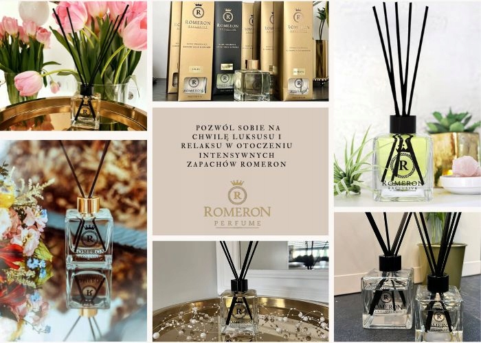 ROMERON - JUICY MANGO - ZAPACH DO POMIESZCZEŃ - PATYCZKI 120 ML Stan opakowania oryginalne