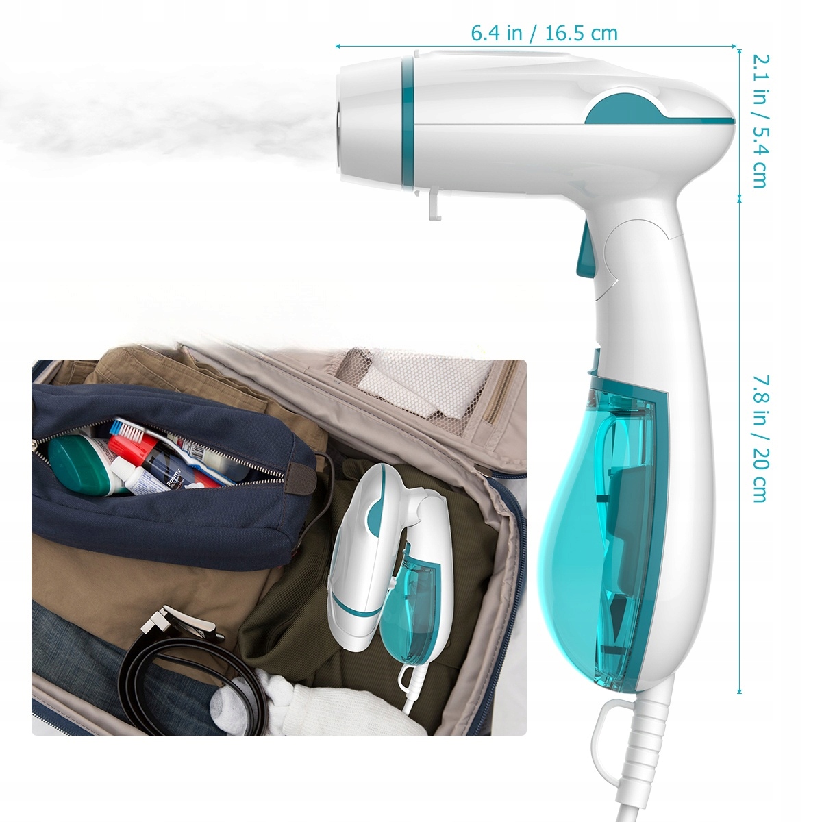 RĘCZNY PRZENOŚNY STEAM Moc 1 W