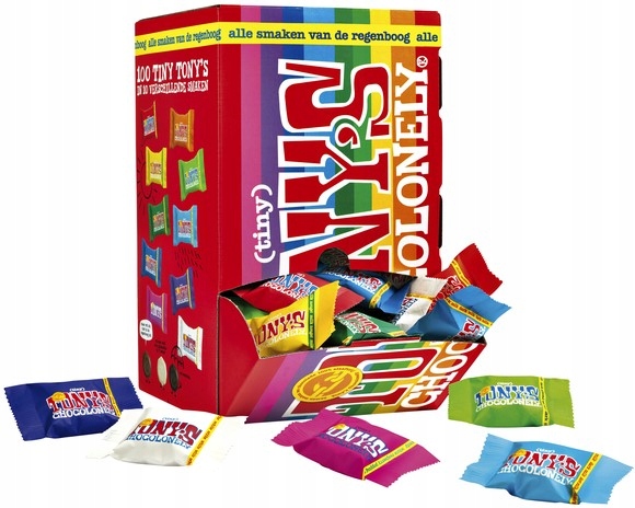 Czekoladki Tiny Tony's Chocolonely 100 szt. 900 g