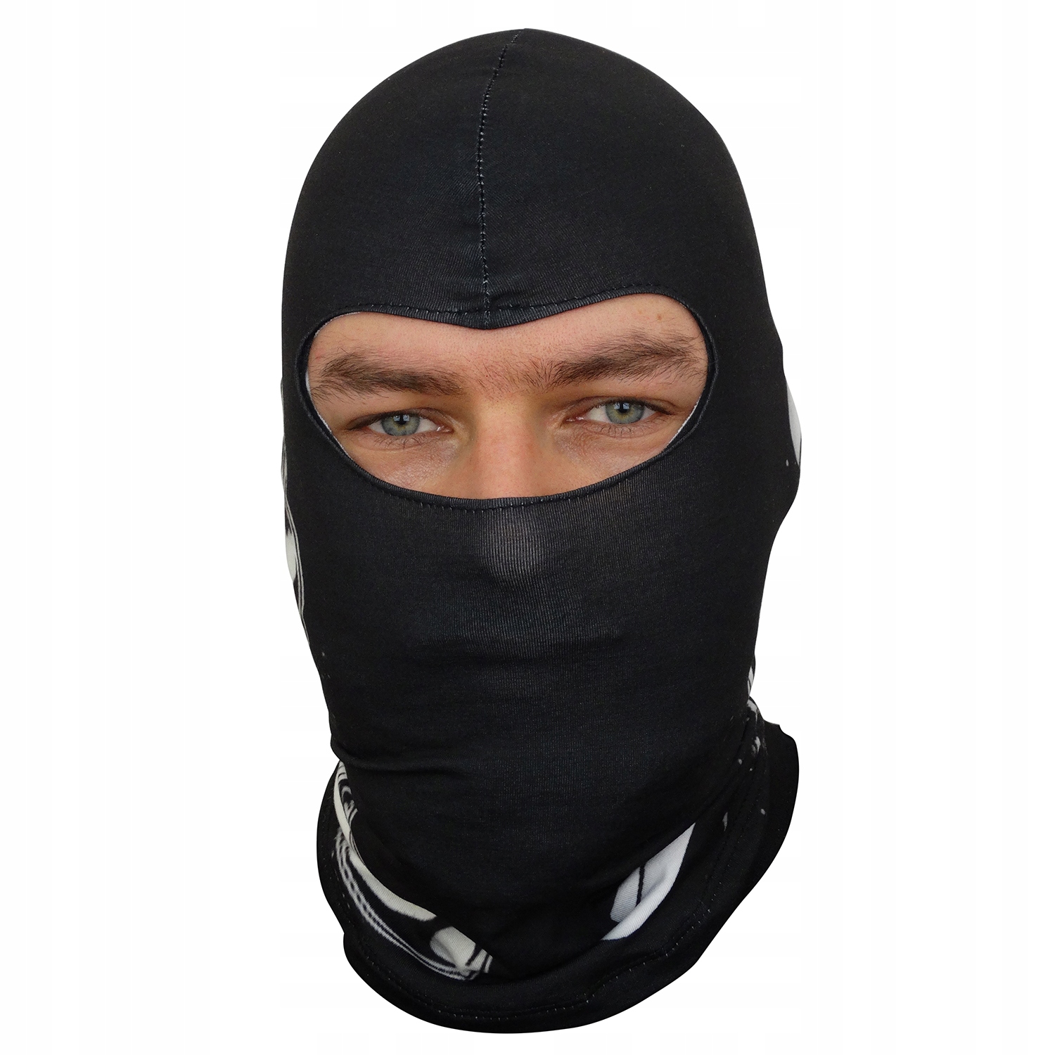 KOMINIARKA MASKA Z MIKROFIBRY NA TWARZ NARTY MOTOR Marka inna