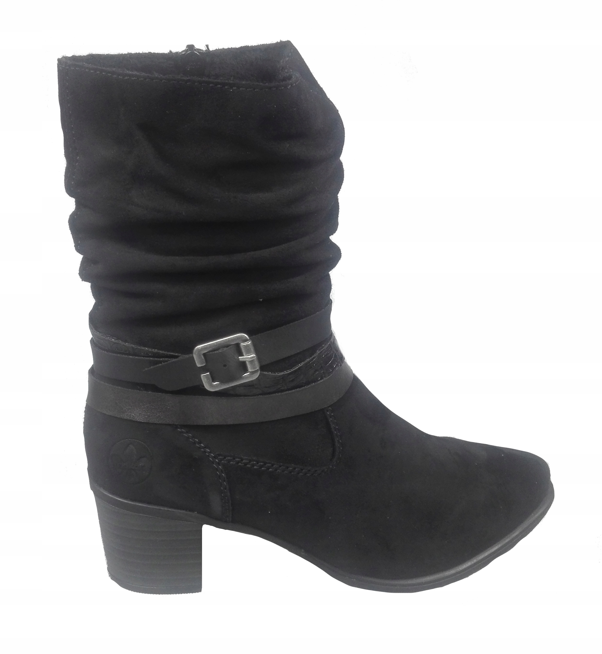 Rieker Kotníkové Boty Y2088-00 Black r39