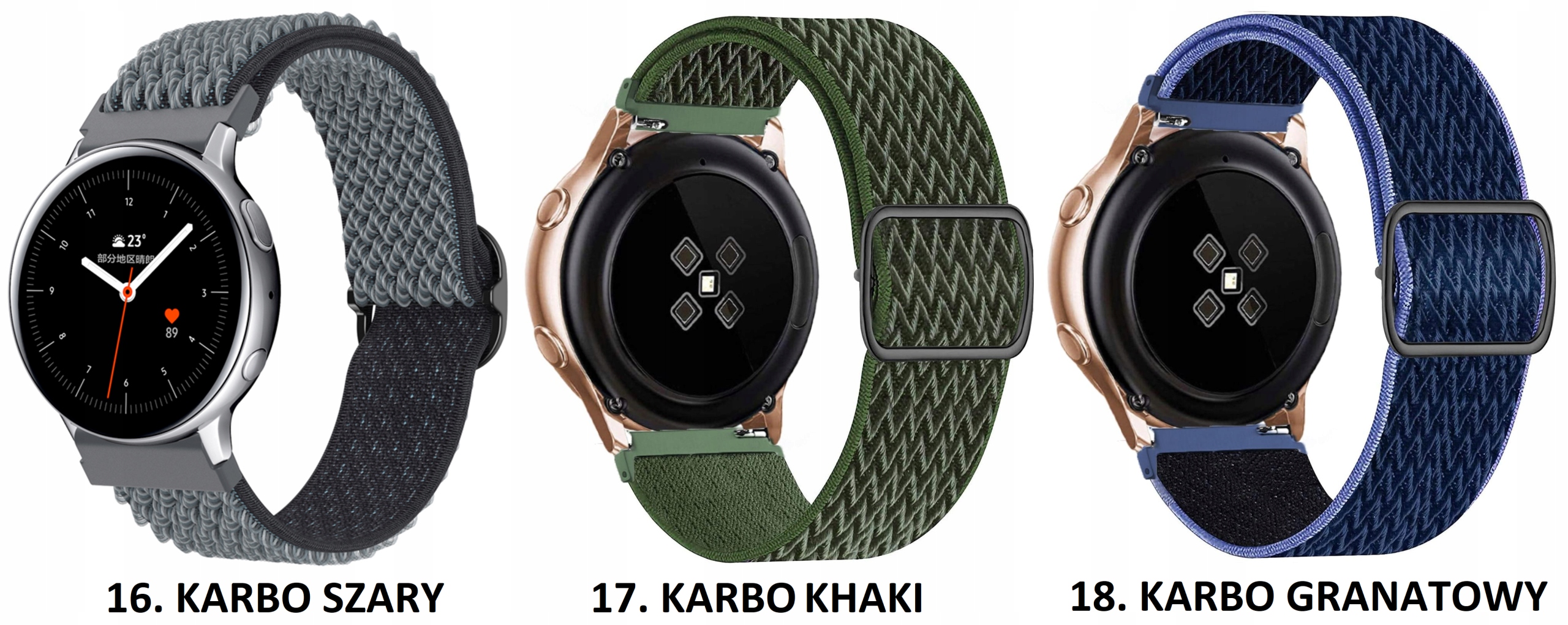 PASEK DO HUAWEI WATCH GT2 GT3 42MM ELEGANT |KOLORY Rodzaj bransoleta