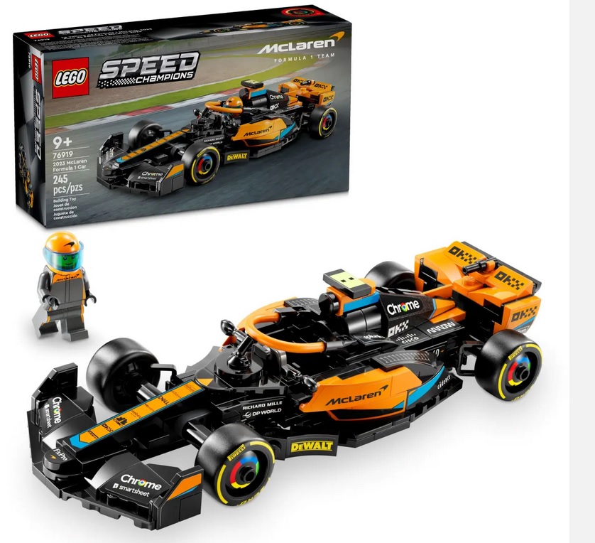 Lego Speed Champions 76919 Závodní auto McLaren Formule 1 2023