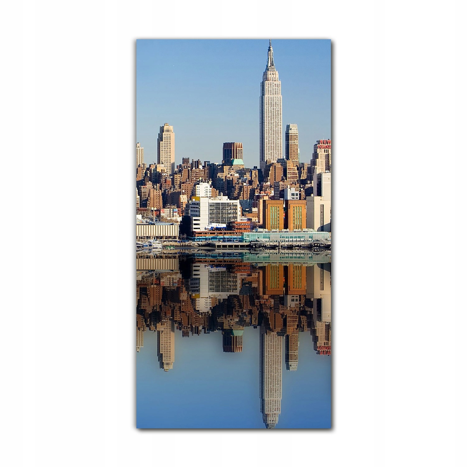 

Obraz szklany ścienny do kuchni 60x120 Usa budynki