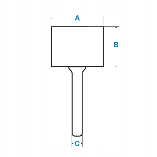 Kamień szlifierski trzpieniowy NOVITAL F 15x30x6 A99DR 36/46 RV Kod producenta F15X30X6ADR3646RV