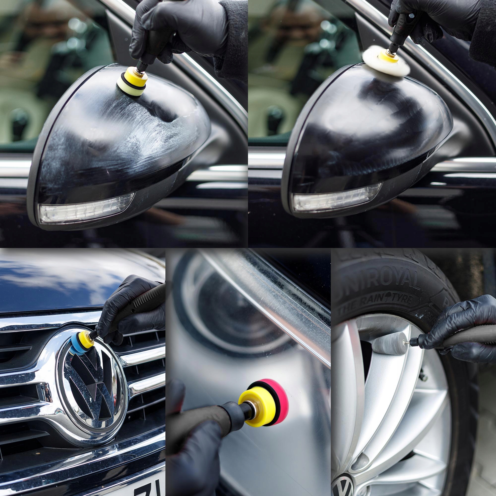 Zestaw Polerski Mini Detailing Polerka 24 el KIT Marka TC Technic