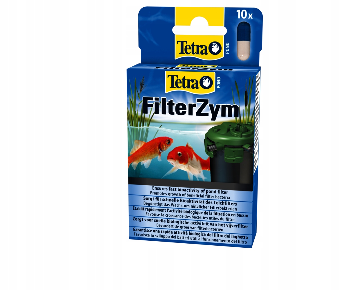 

Tetra Pond FilterZym 10 kaps Oczyszcza wodę