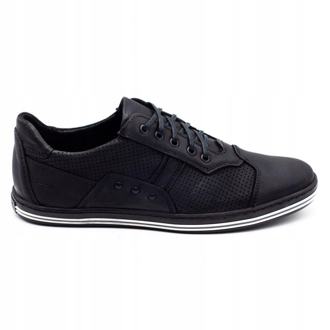 

Buty męskie casual 1801P czarne r.45