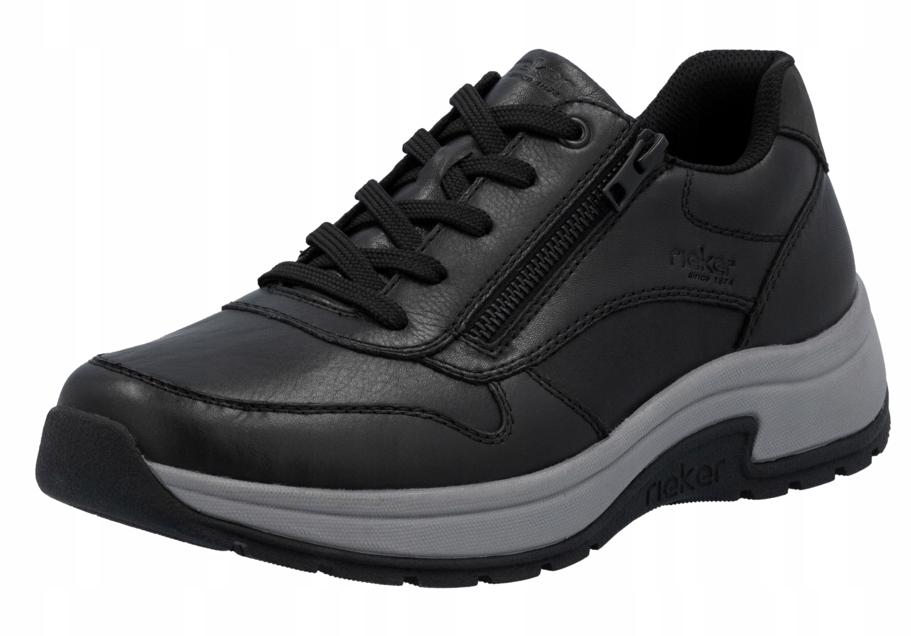 Pánské kožené boty Rieker 11002-00, vel. 42, černé