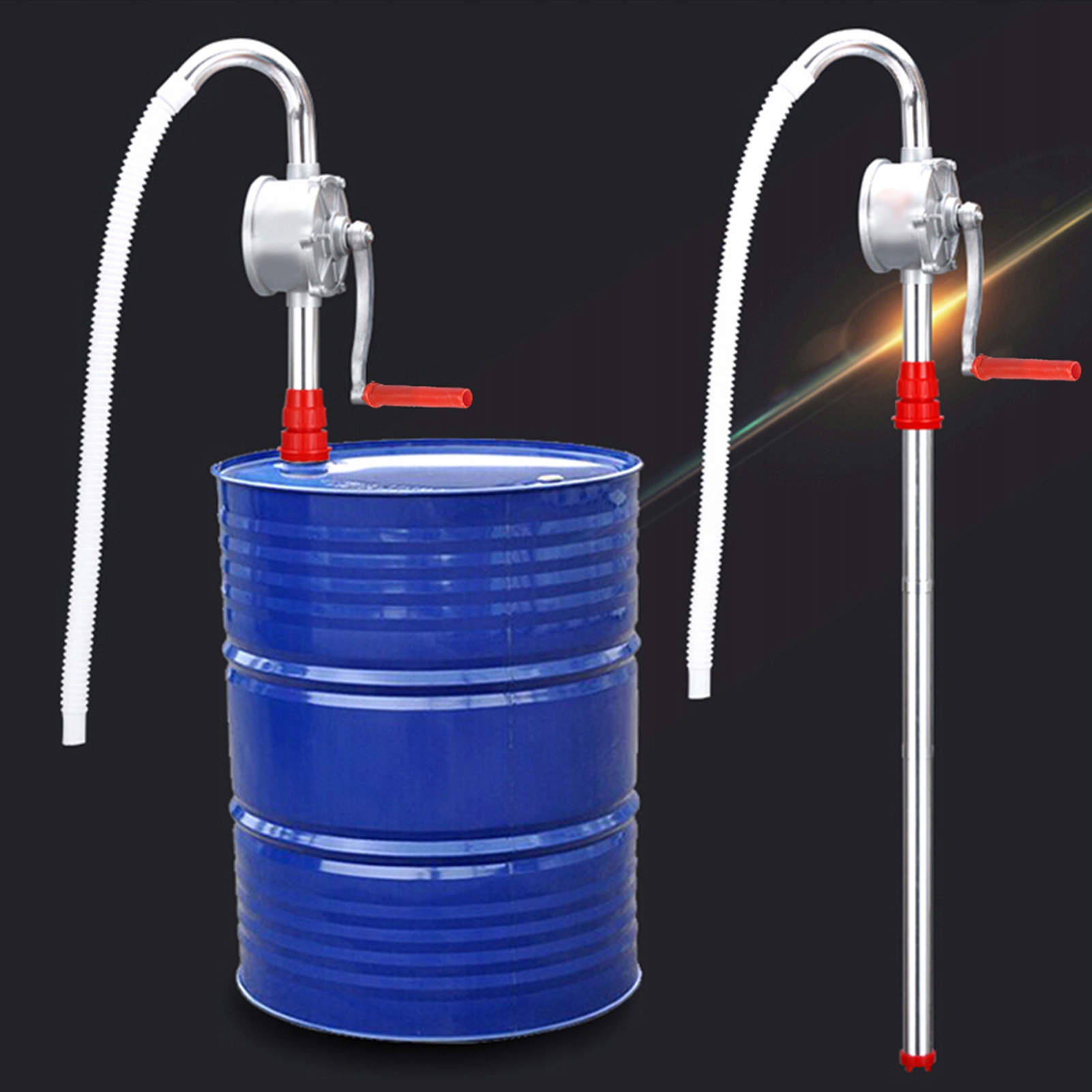 RĘCZNA POMPA TŁOKOWA DŹWIGNIOWA NA BECZKĘ OLEJU Marka inna