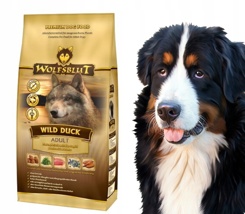 Wolfsblut Dog Wild Duck kachna a batáty 12,5kg