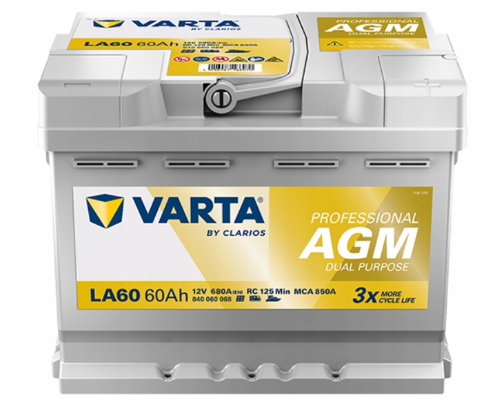 Batéria Varta 840060068K312