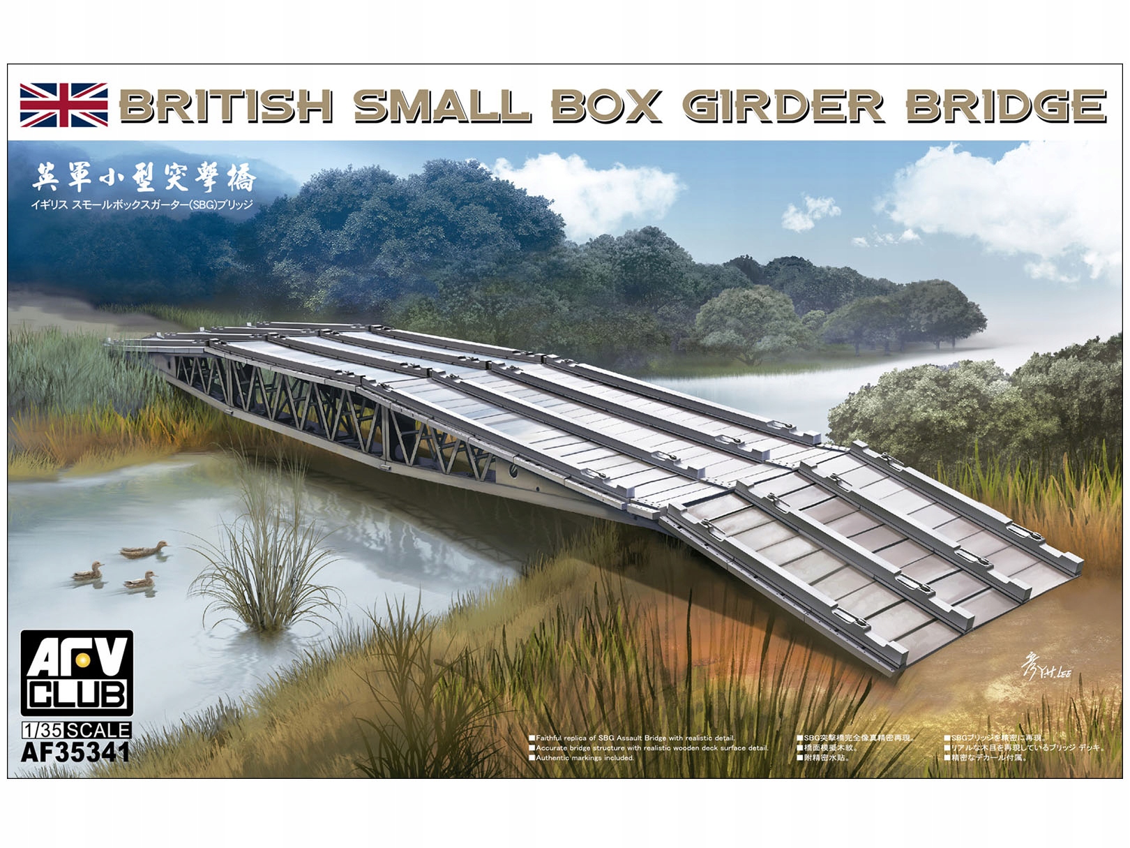 Útočný most Sbg Small Box Girder model AF35341 Afv