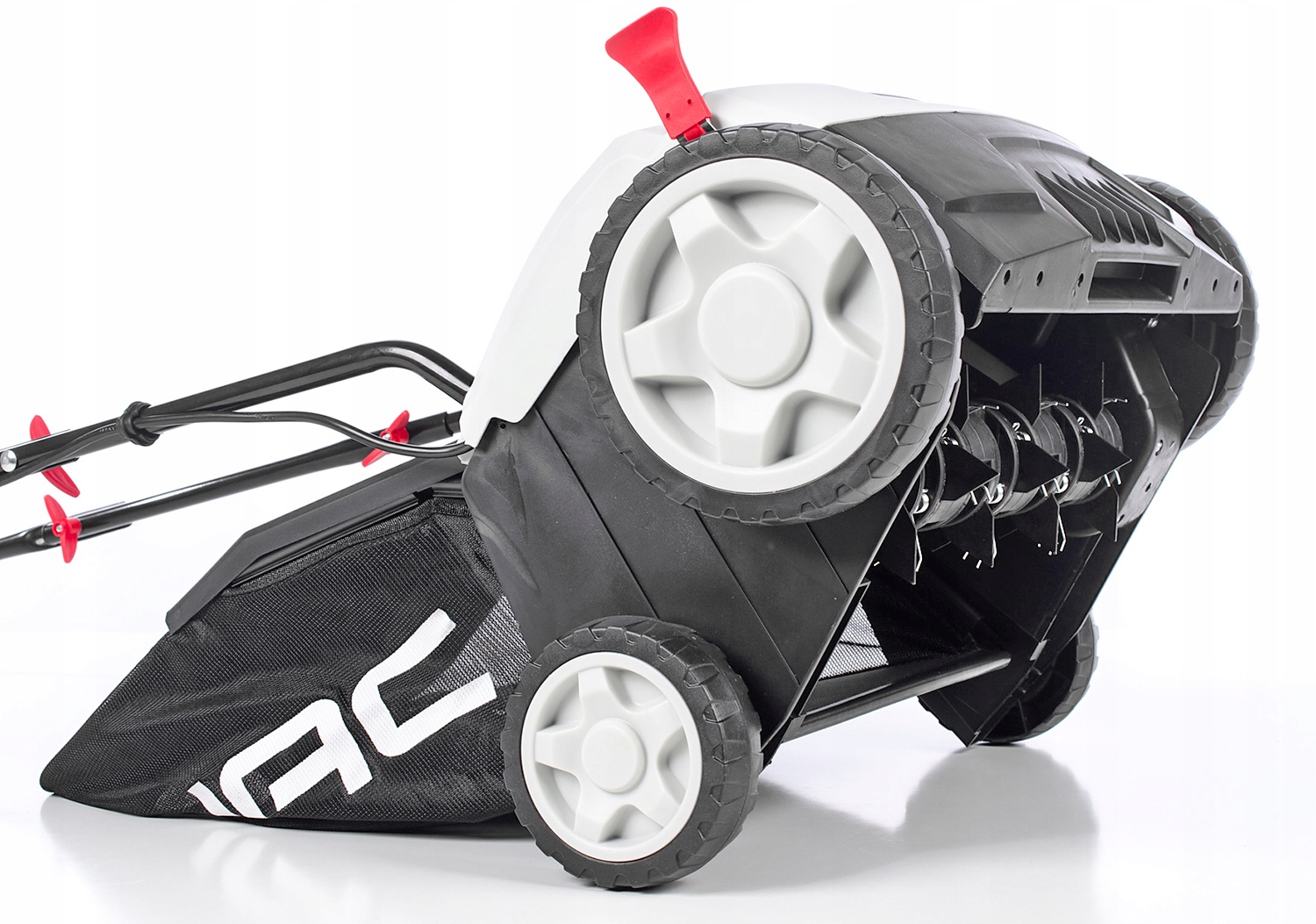 AERATOR ELEKTRYCZNY AREATOR WERTYKULATOR AERACJA 3W1 Z KOSZEM 40l NAC Szerokość robocza 32 cm