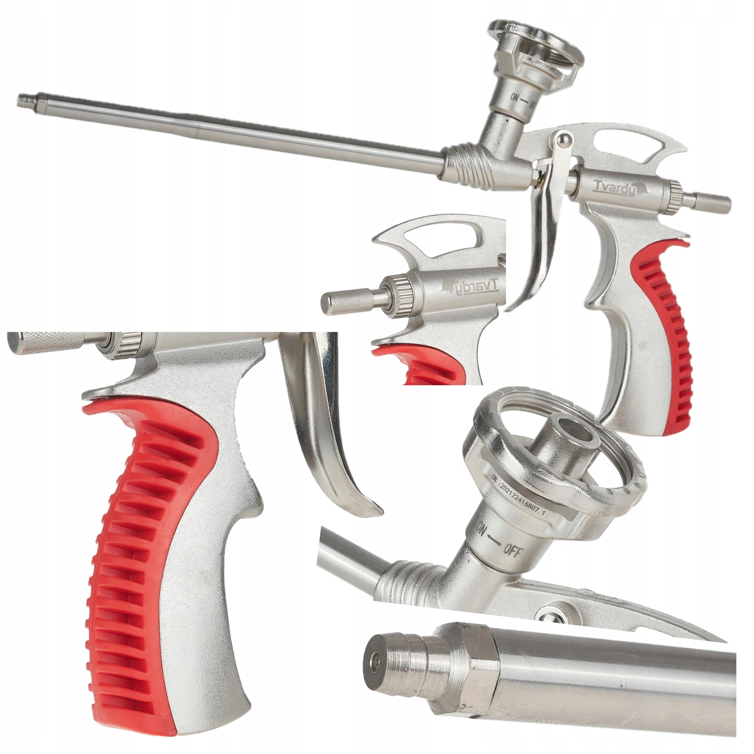 PISTOLET DO PIANKI SAMOCZYSZCZĄCY NO-CLEAN PIANY MONTAŻOWEJ WYKOŃCZENIA