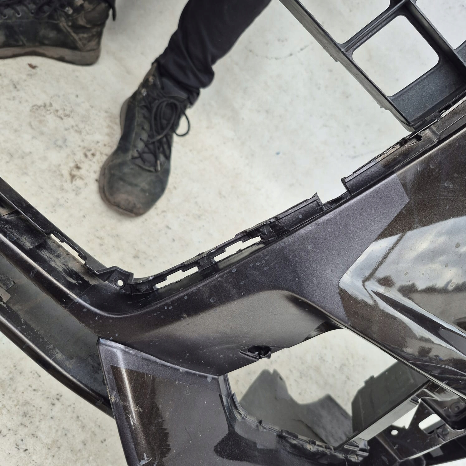 AUDI S6 C7 4G LIFT 14-18 bumper front front washer PDC